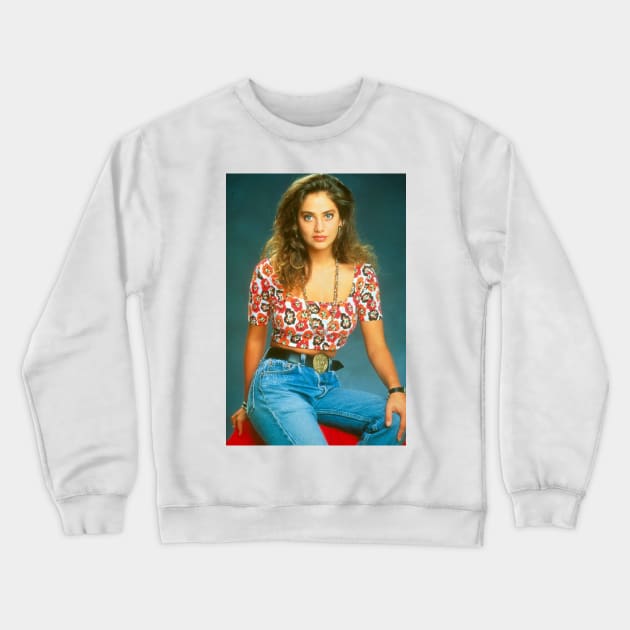 natalie imbruglia Crewneck Sweatshirt by Pop-clothes